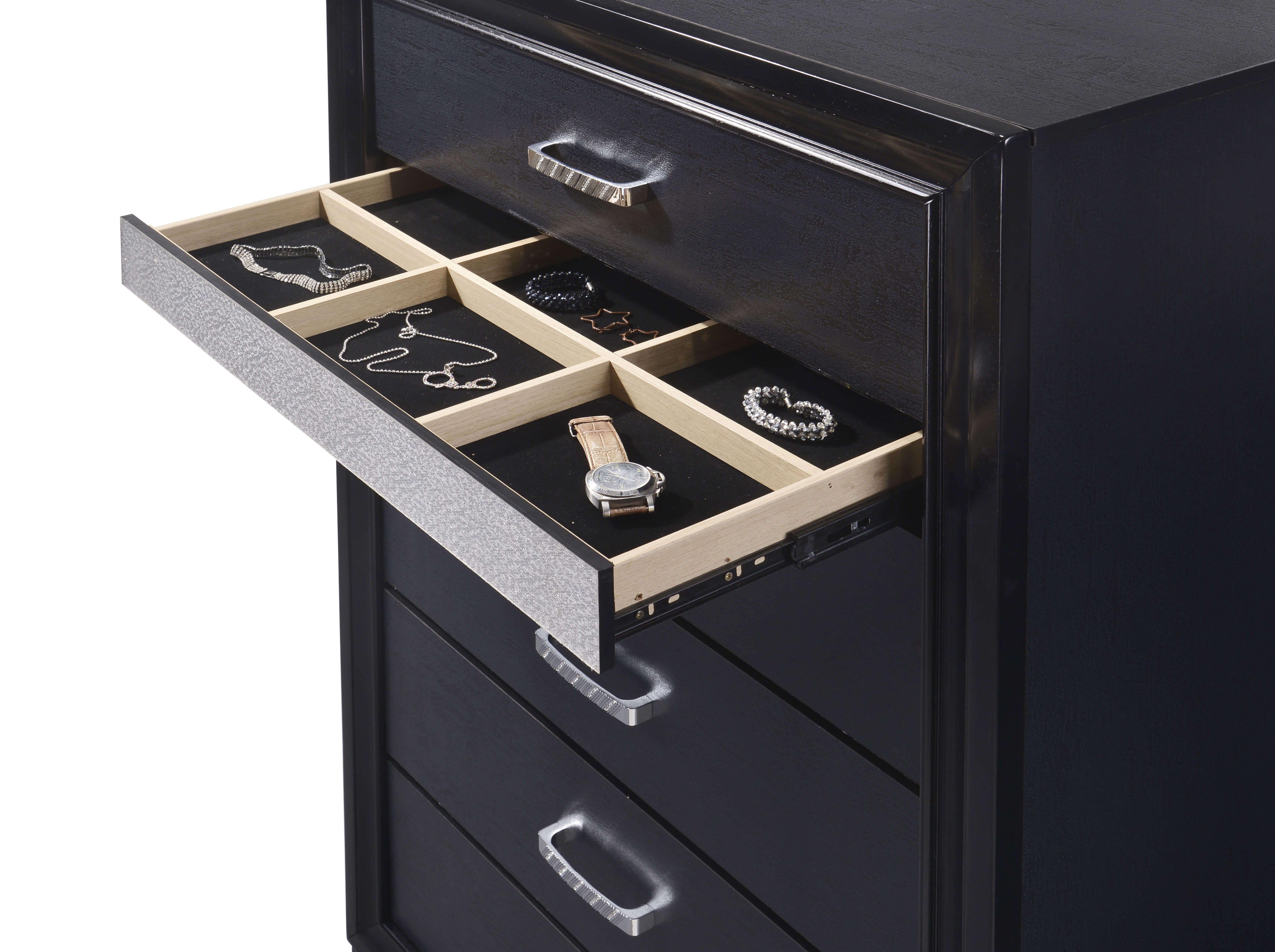 Miranda Wood Chest w/5 Drawers
