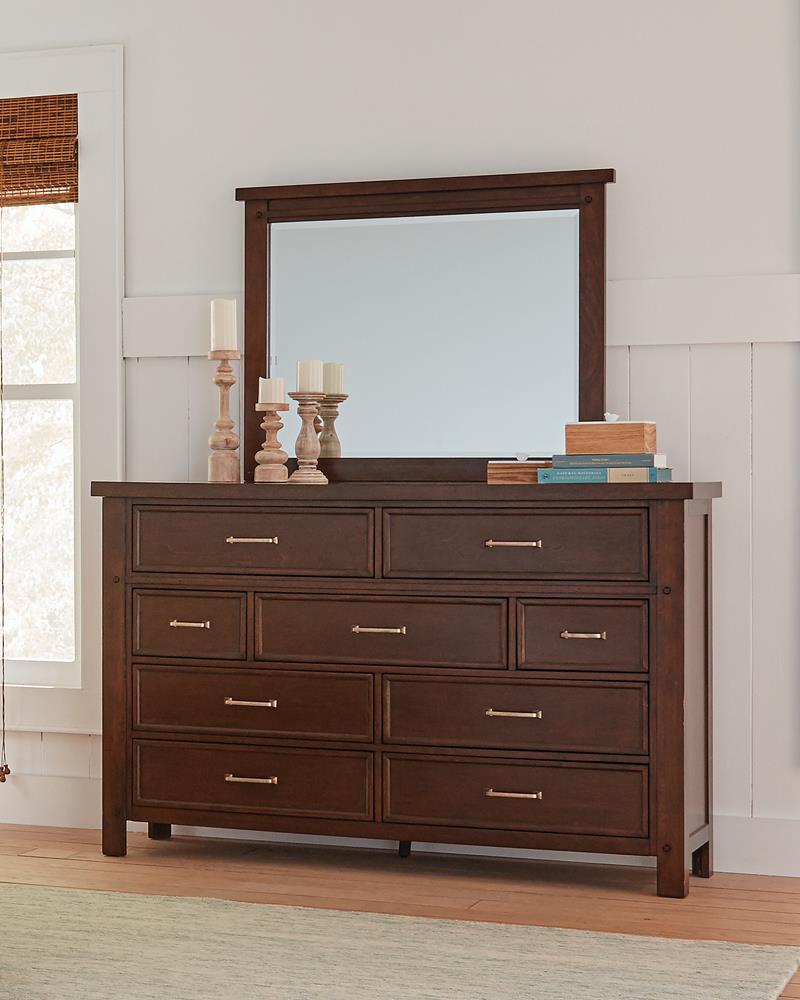 Barstow Wood Dresser w/9 Drawers