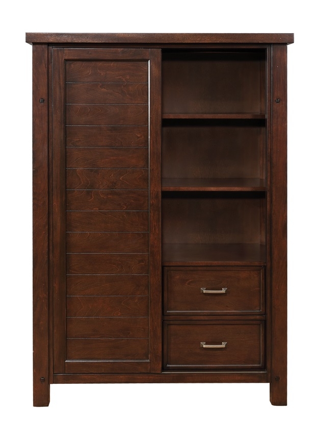 Barstow Wood Chest w/Sliding Door