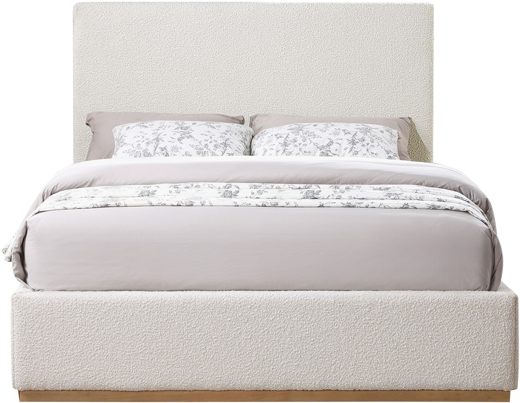 Monaco Boucle Fabric Bed