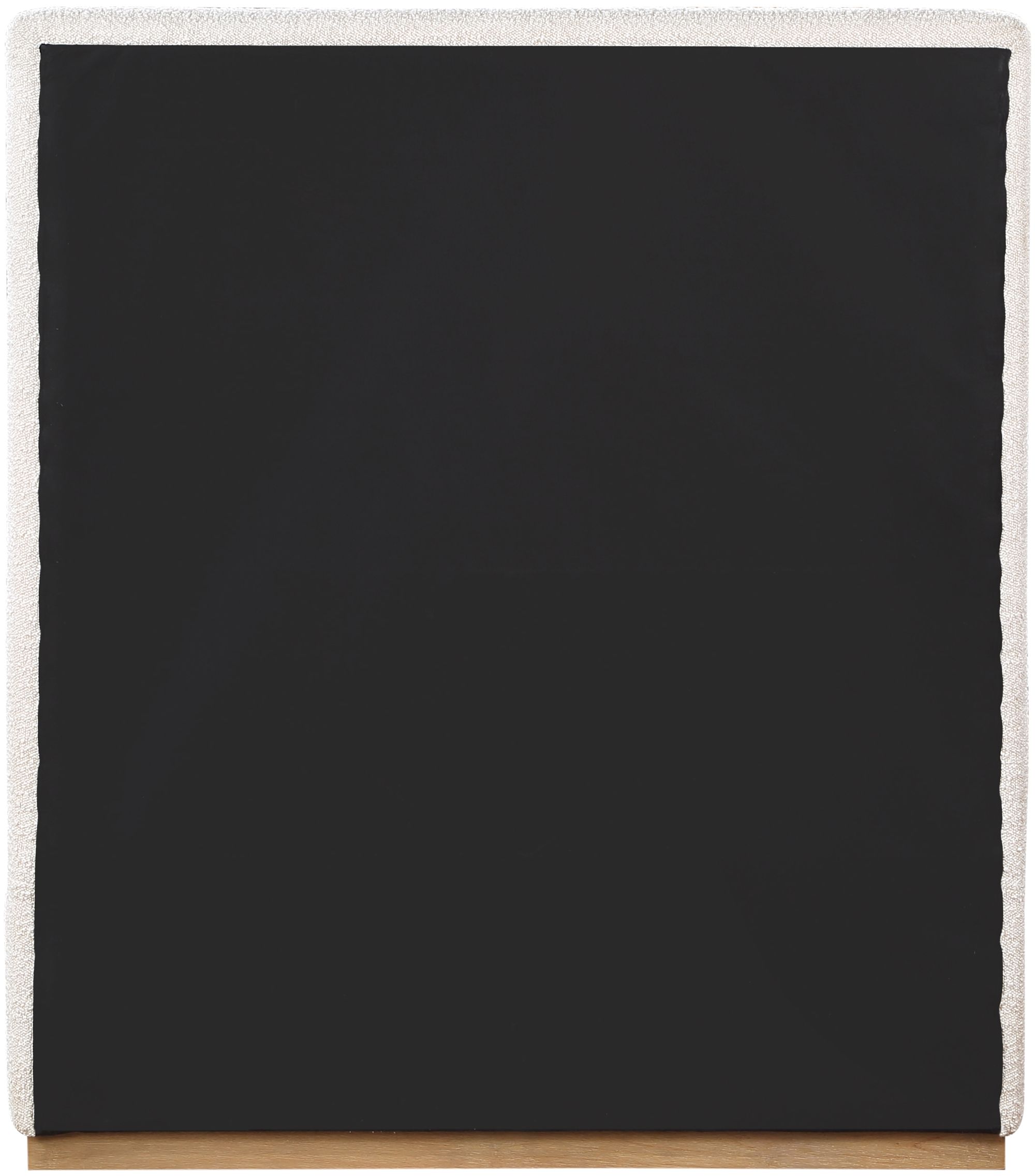 Monaco Boucle Fabric Twin Size Bed