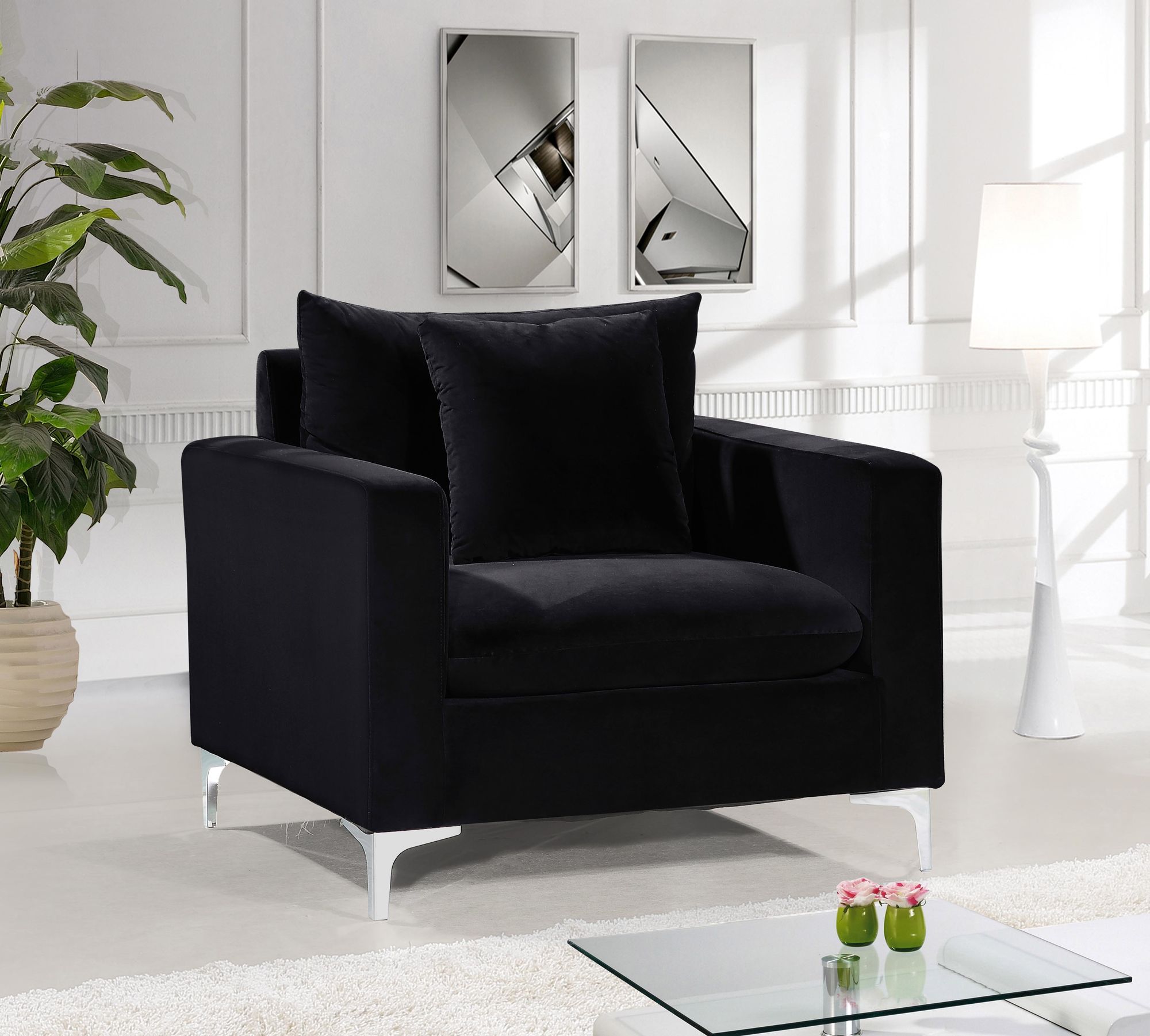Naomi Velvet Chair
