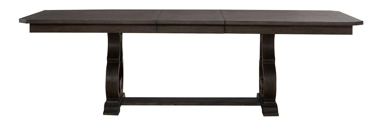 Grant Park Wood Extendable Trestle Dining Room Set