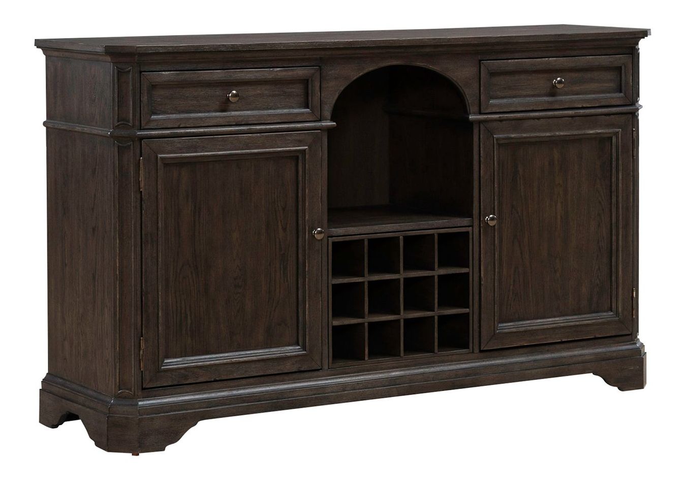 Grant Park Wood Extendable Trestle Dining Room Set