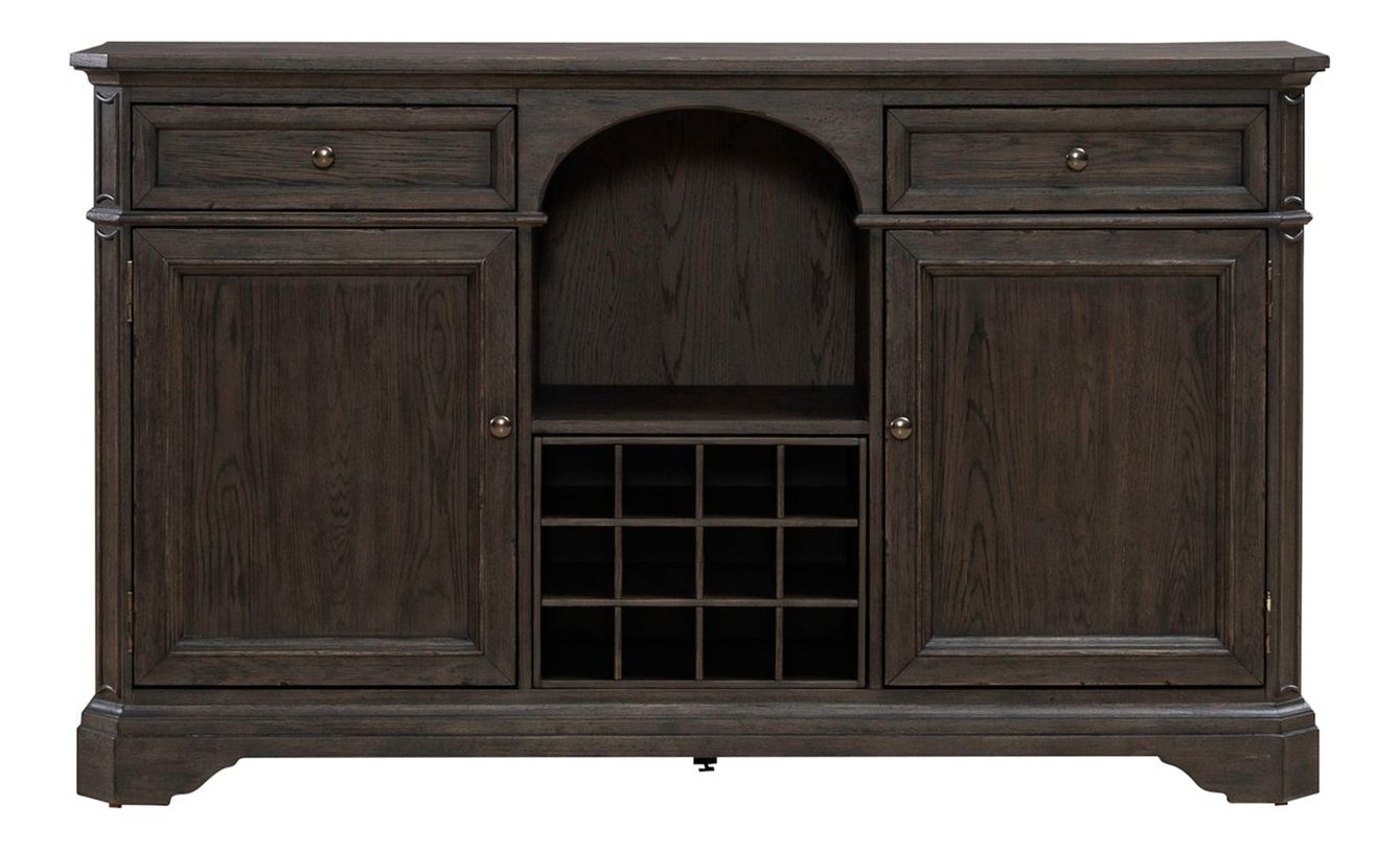 Grant Park Wood Extendable Trestle Dining Room Set