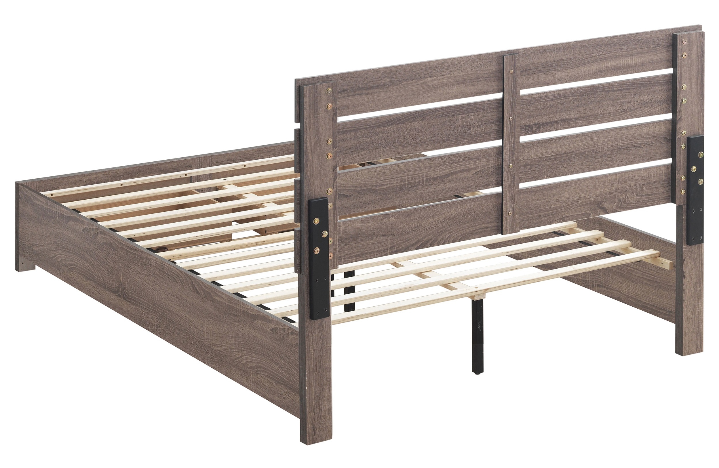 Brantford 3D Paper Veneer Storage Bed, Eastern King Size