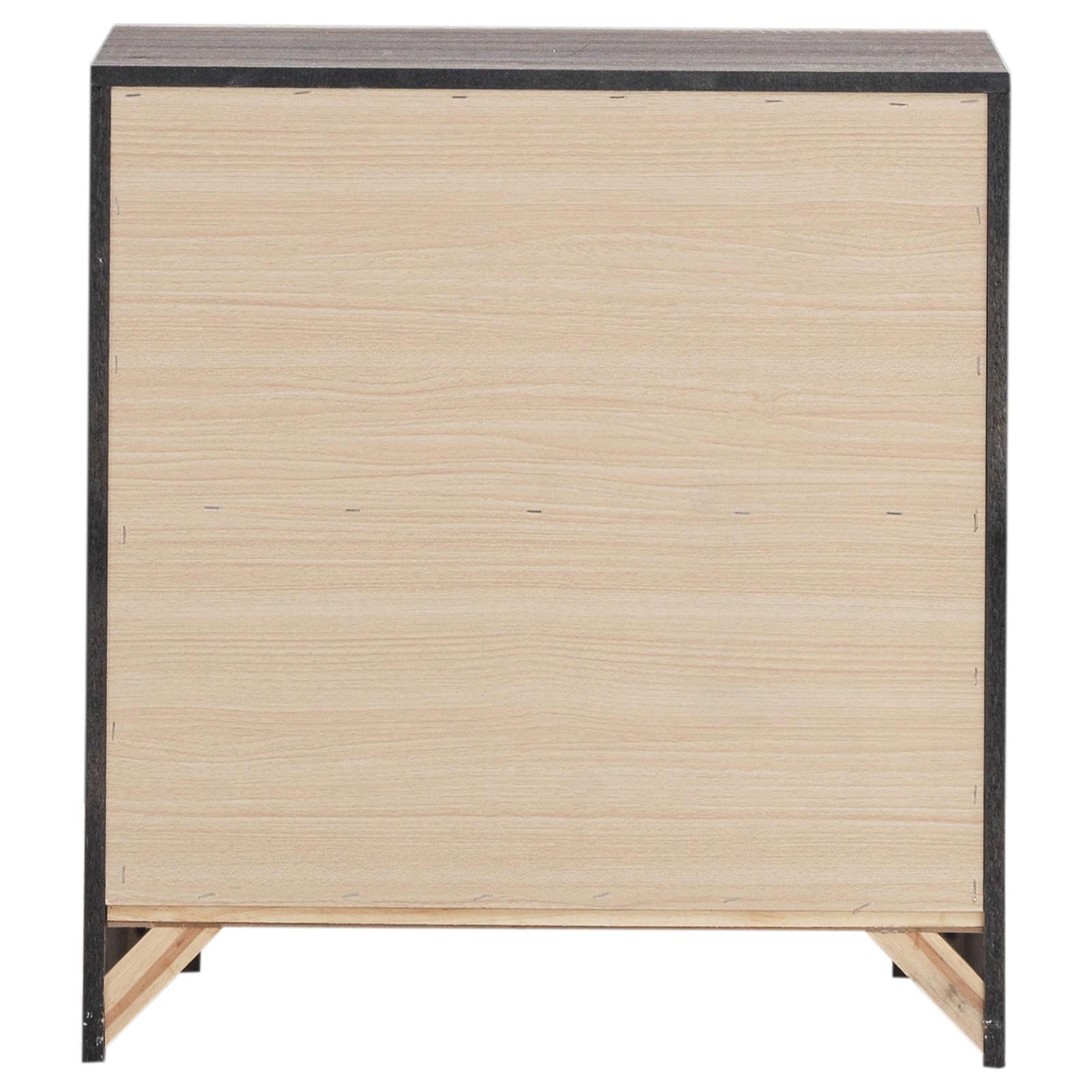 Brantford 3D Paper Veneer Nightstand w/2 Drawers