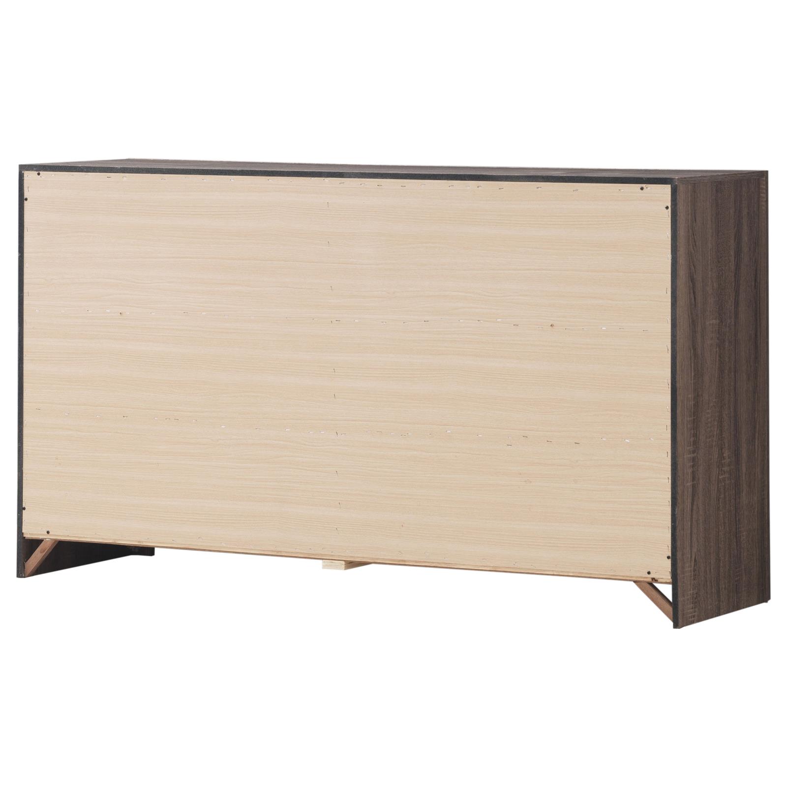 Brantford 3D Paper Veneer Dresser w/6 Drawers
