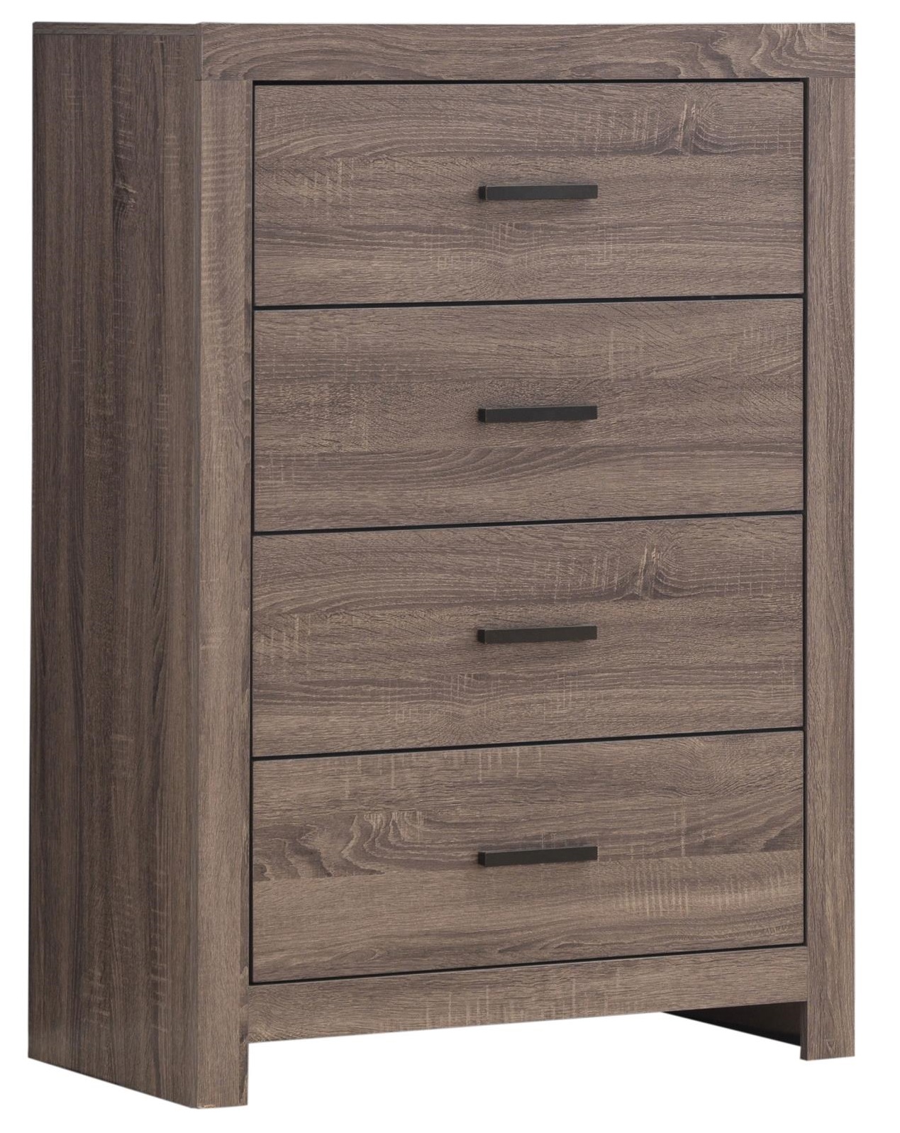 Brantford 4-drawer Bedroom Chest Barrel 