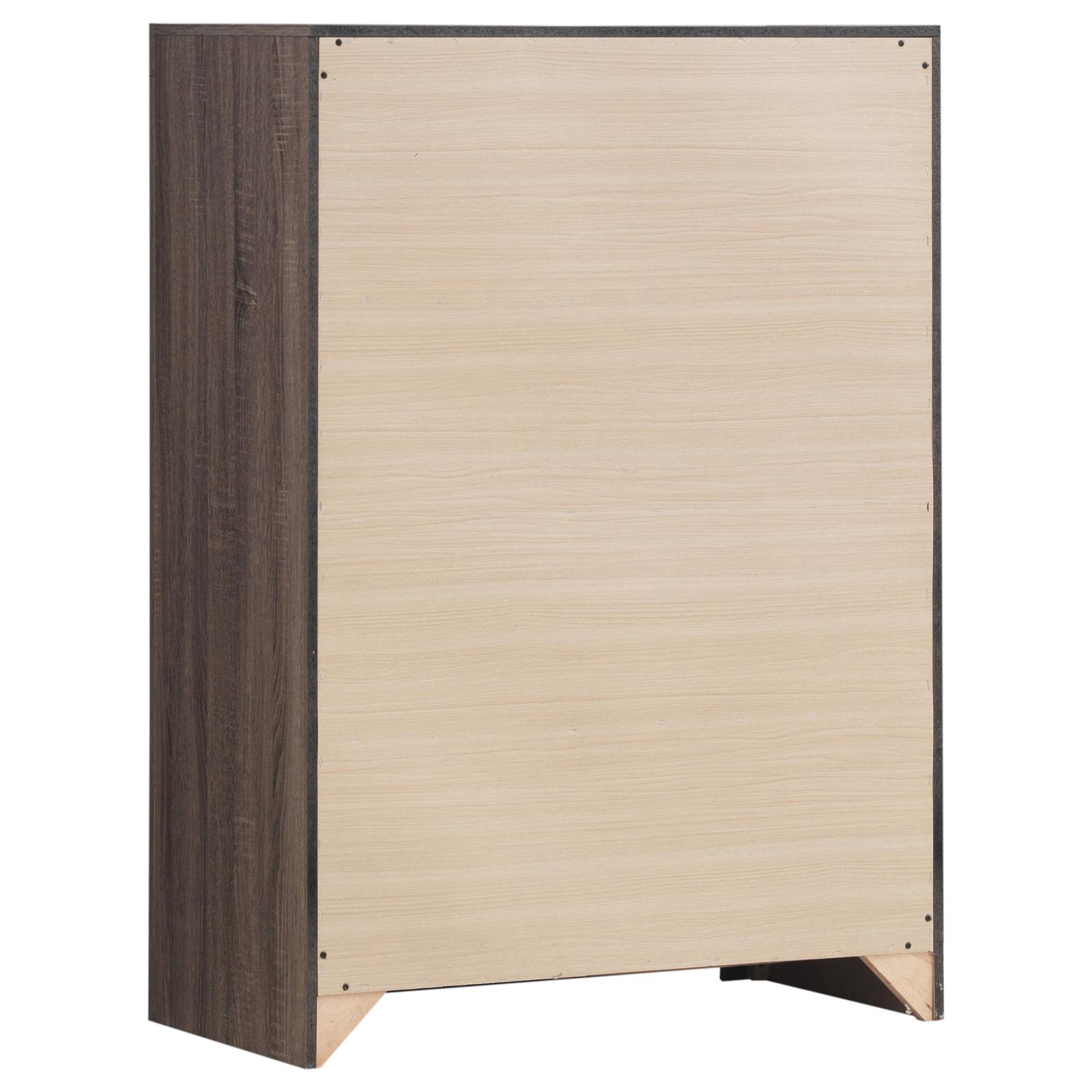 Brantford 3D Paper Veneer Chest w/4 Drawers