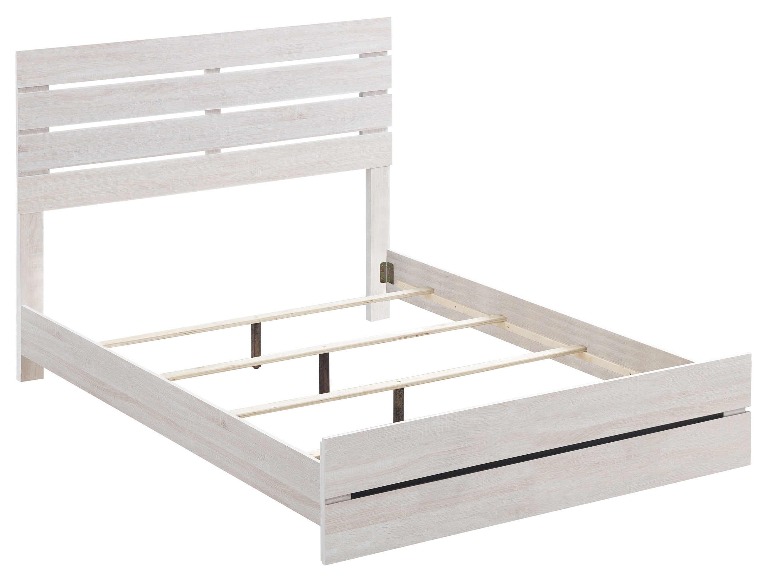 Brantford 3D Paper Veneer Panel Bed