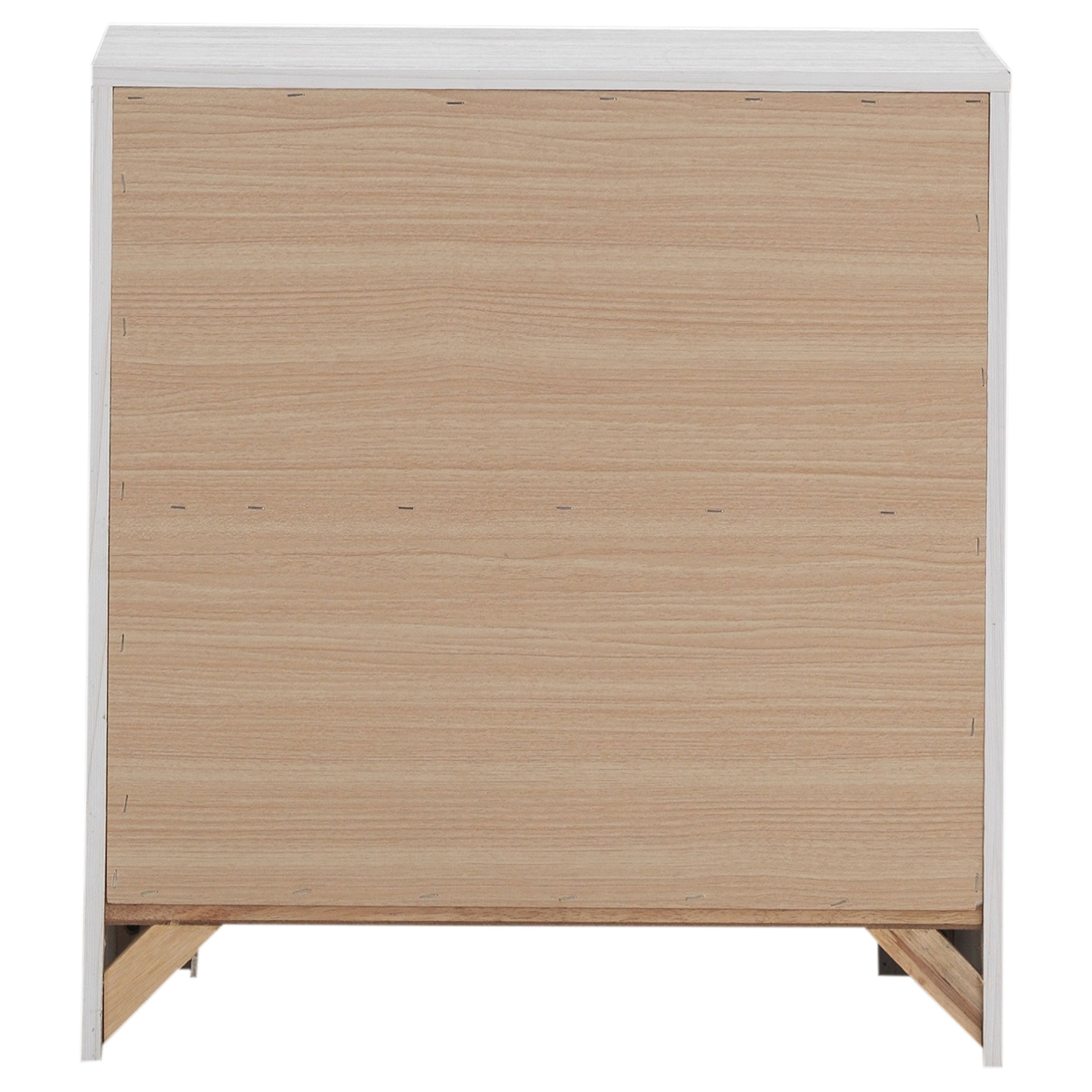 Brantford 3D Paper Veneer Nightstand w/2 Drawers