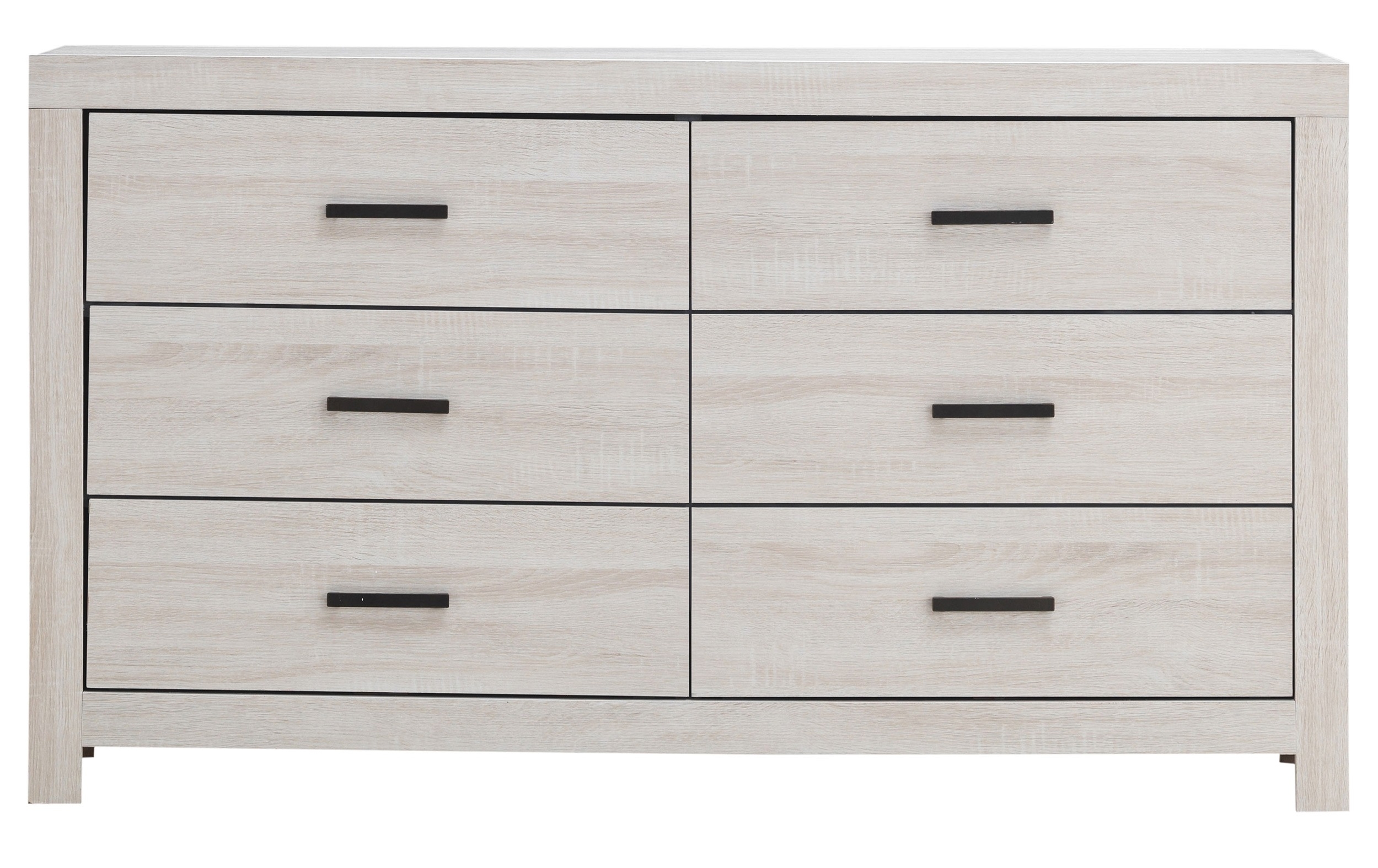 Brantford 3D Paper Veneer Dresser w/6 Drawers