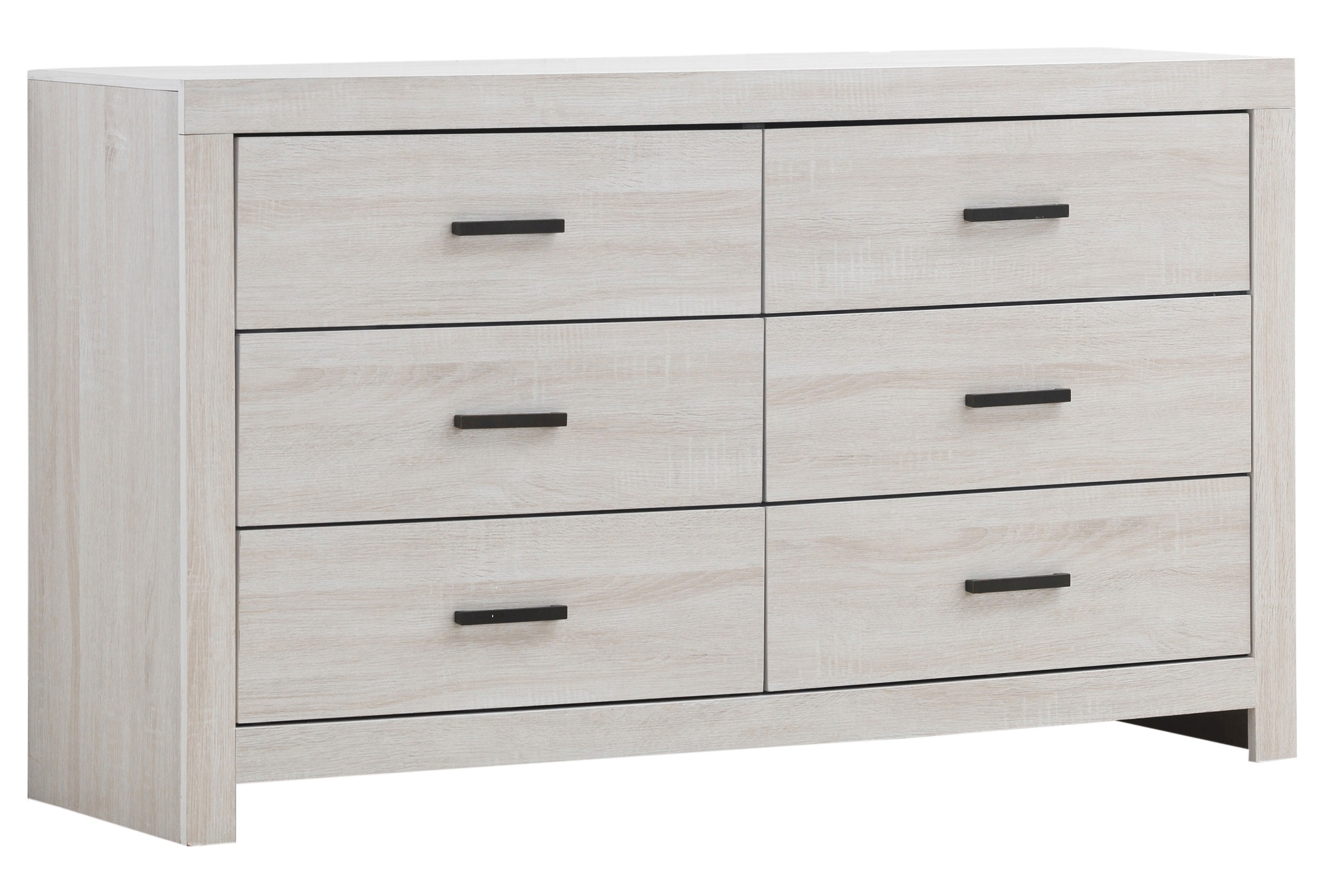 Brantford 3D Paper Veneer Dresser w/6 Drawers