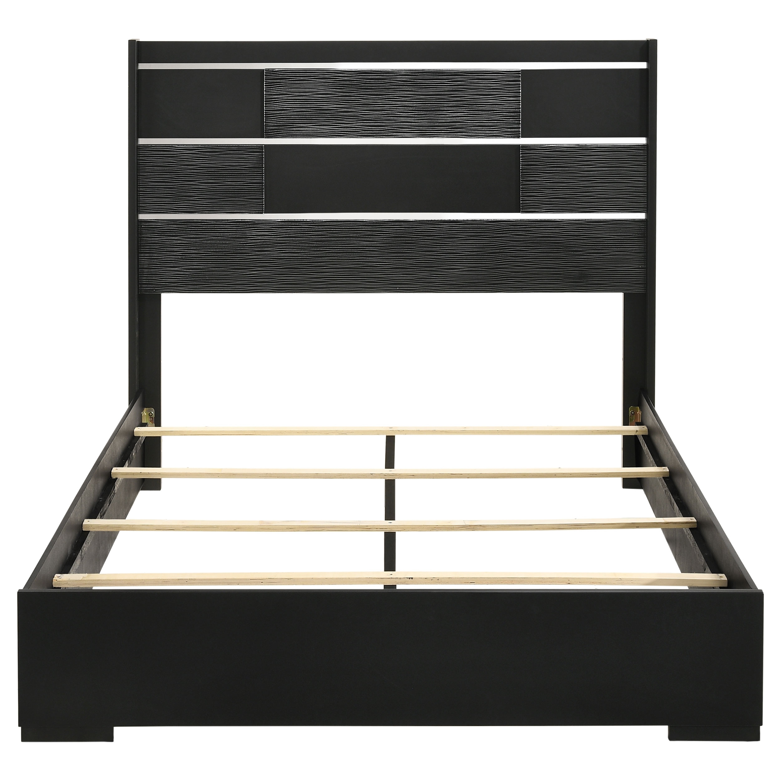 Blacktoft Wood Panel Bed, Queen Size