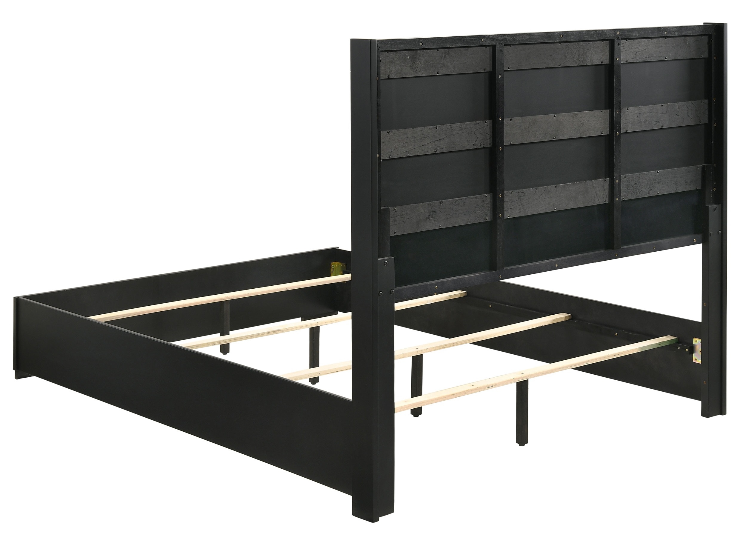 Blacktoft Wood Panel Bed, Queen Size