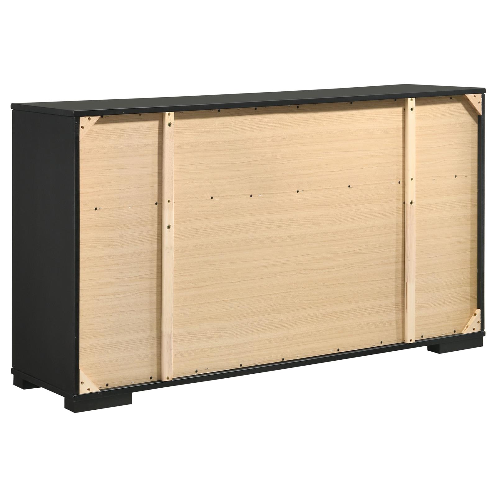 Blacktoft Wood Dresser w/6 Drawers