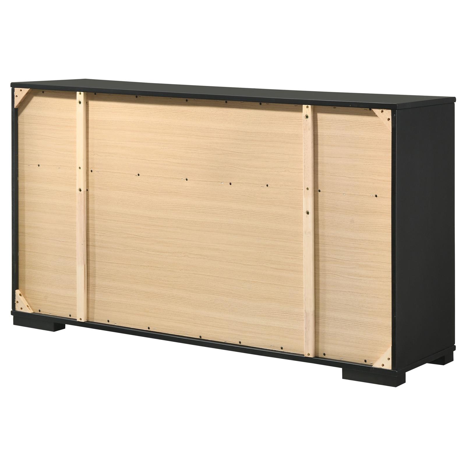 Blacktoft Wood Dresser w/6 Drawers