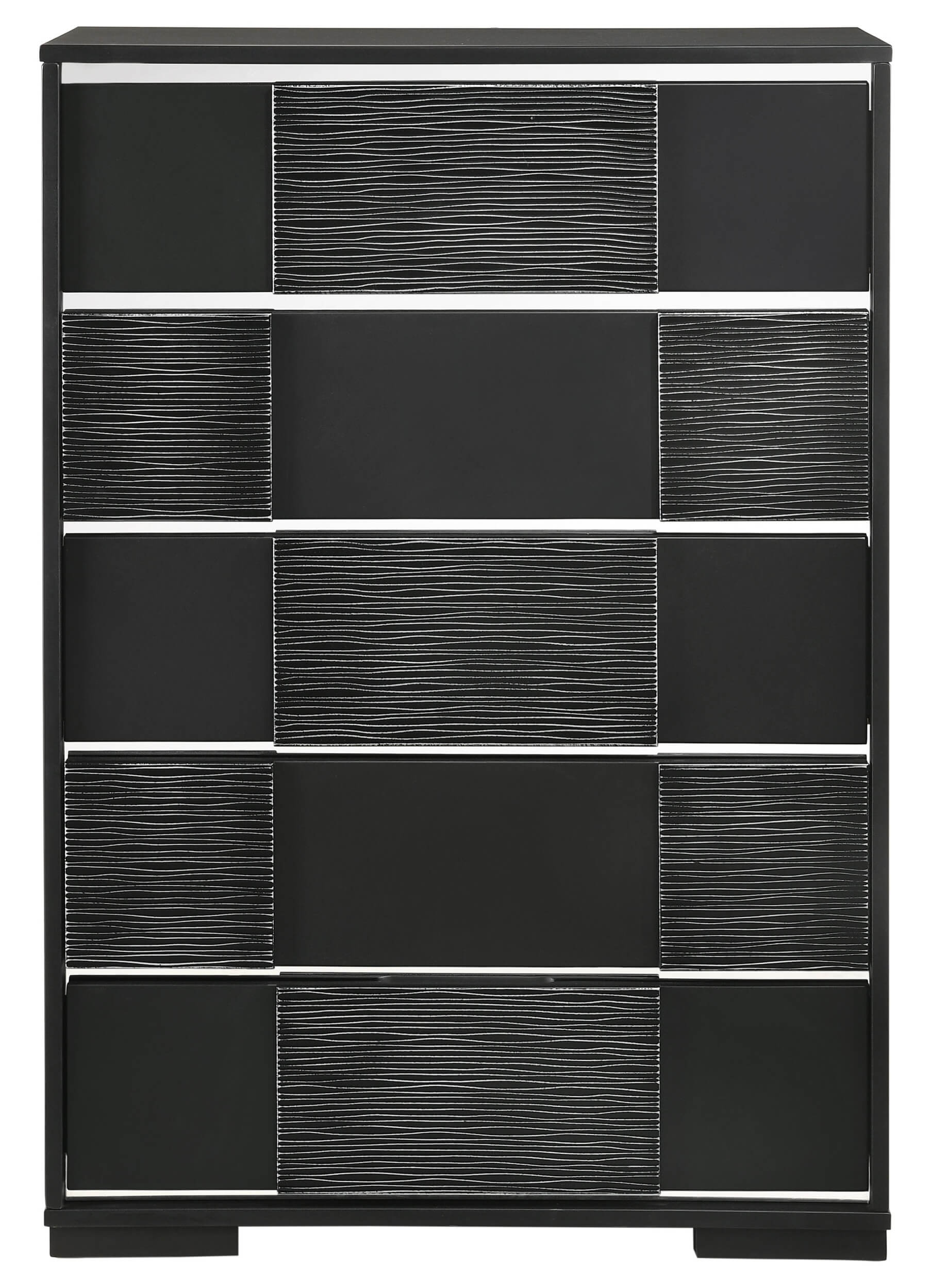 Blacktoft Wood Chest w/5 Drawers