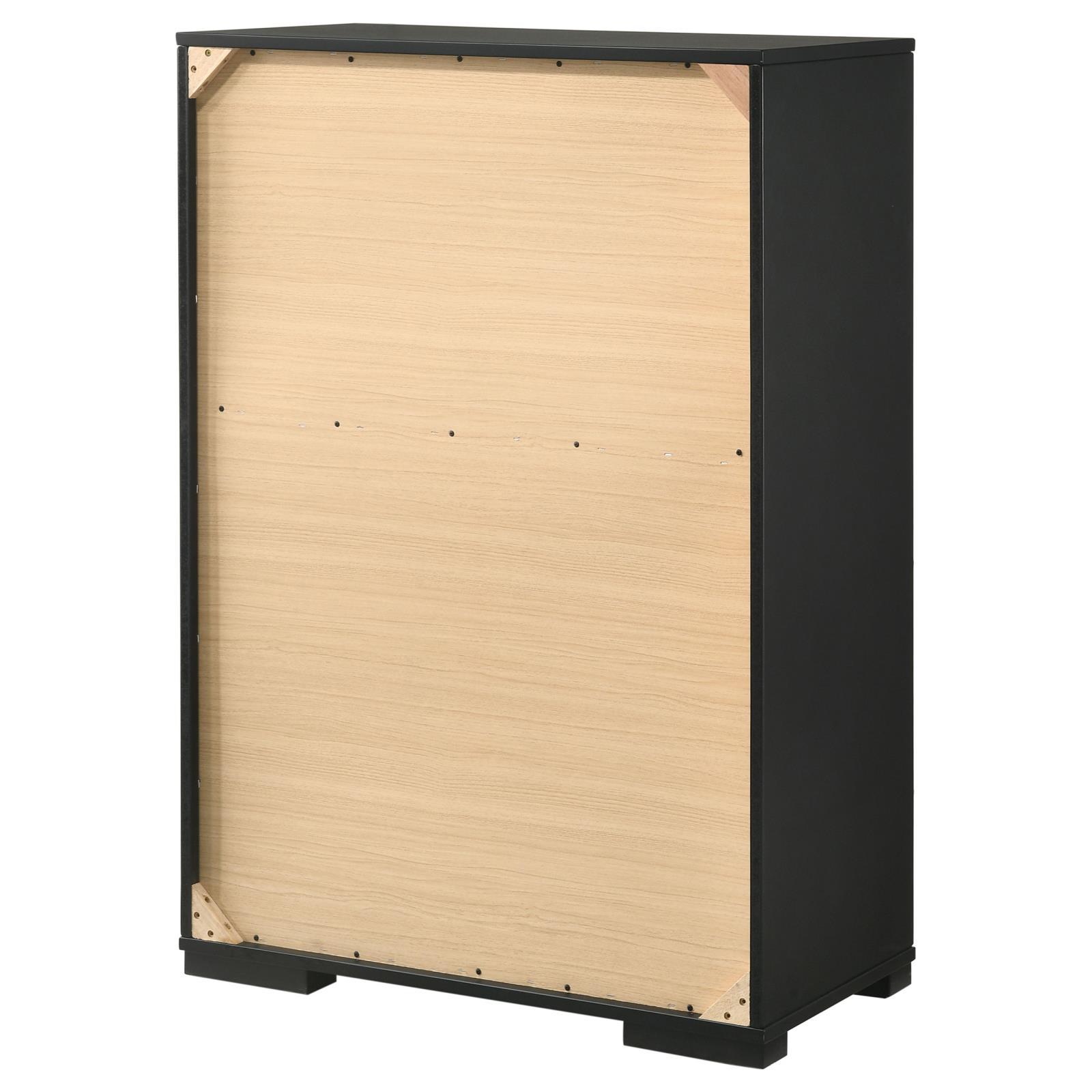 Blacktoft Wood Chest w/5 Drawers