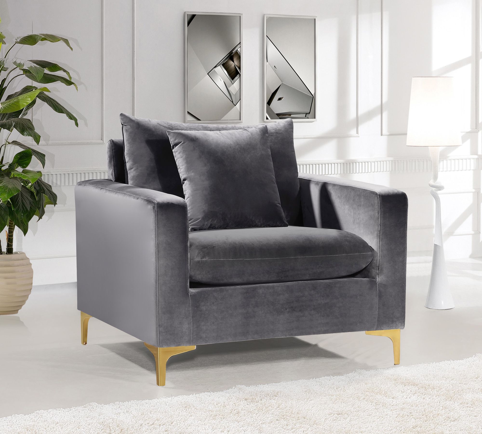 Naomi Velvet Chair