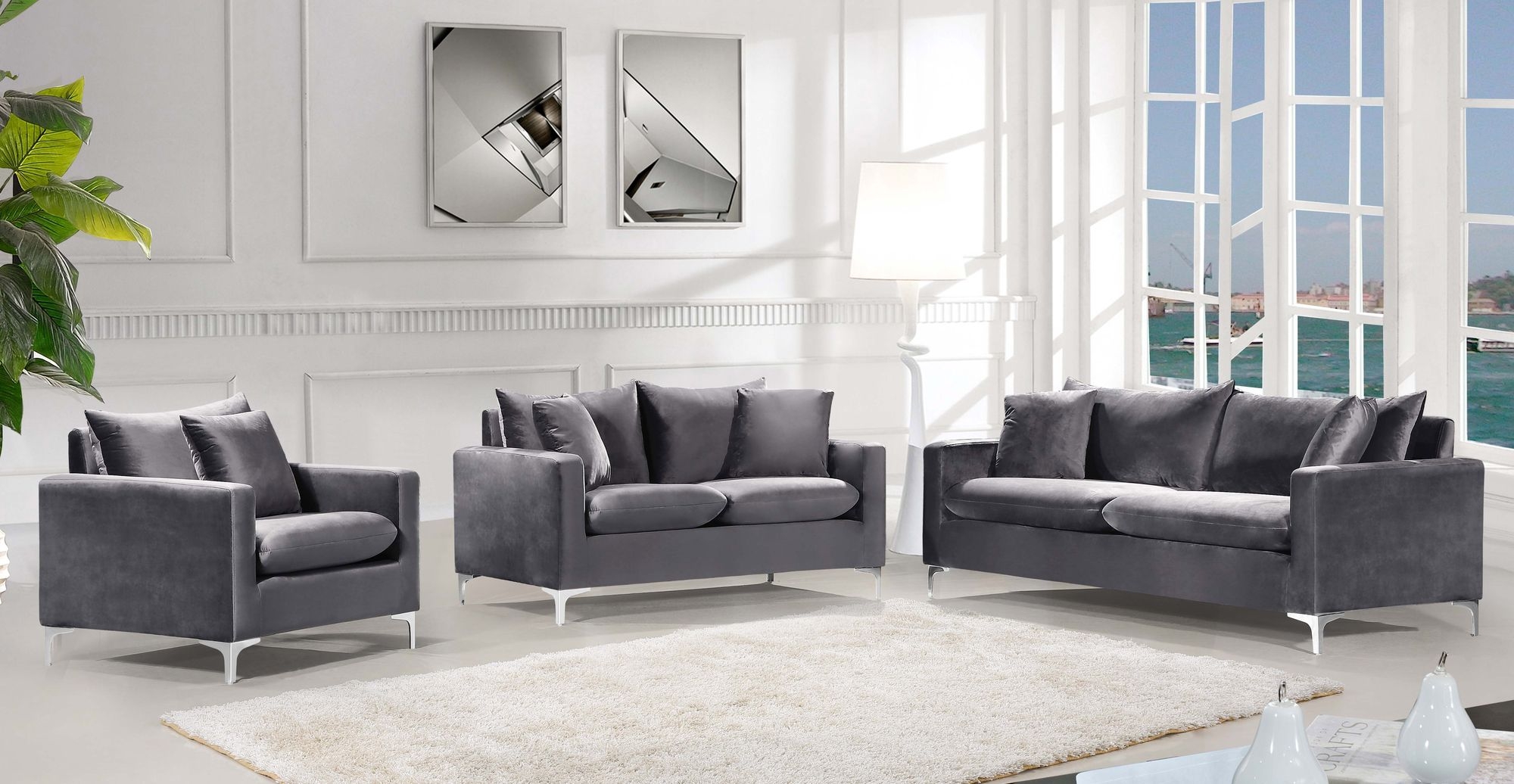 Naomi Velvet Chair