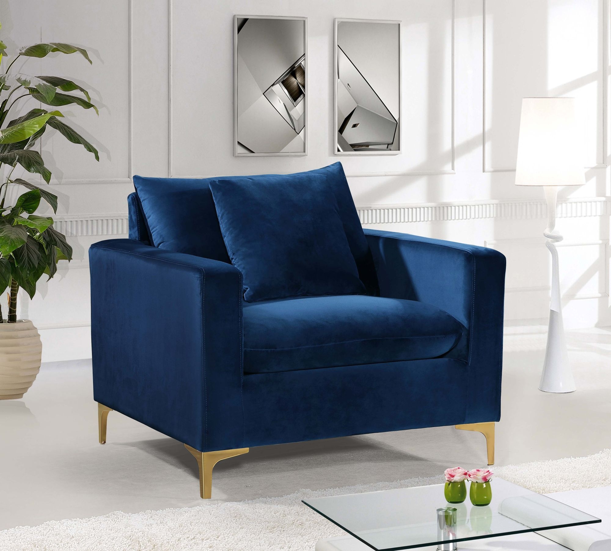 Naomi Velvet Chair
