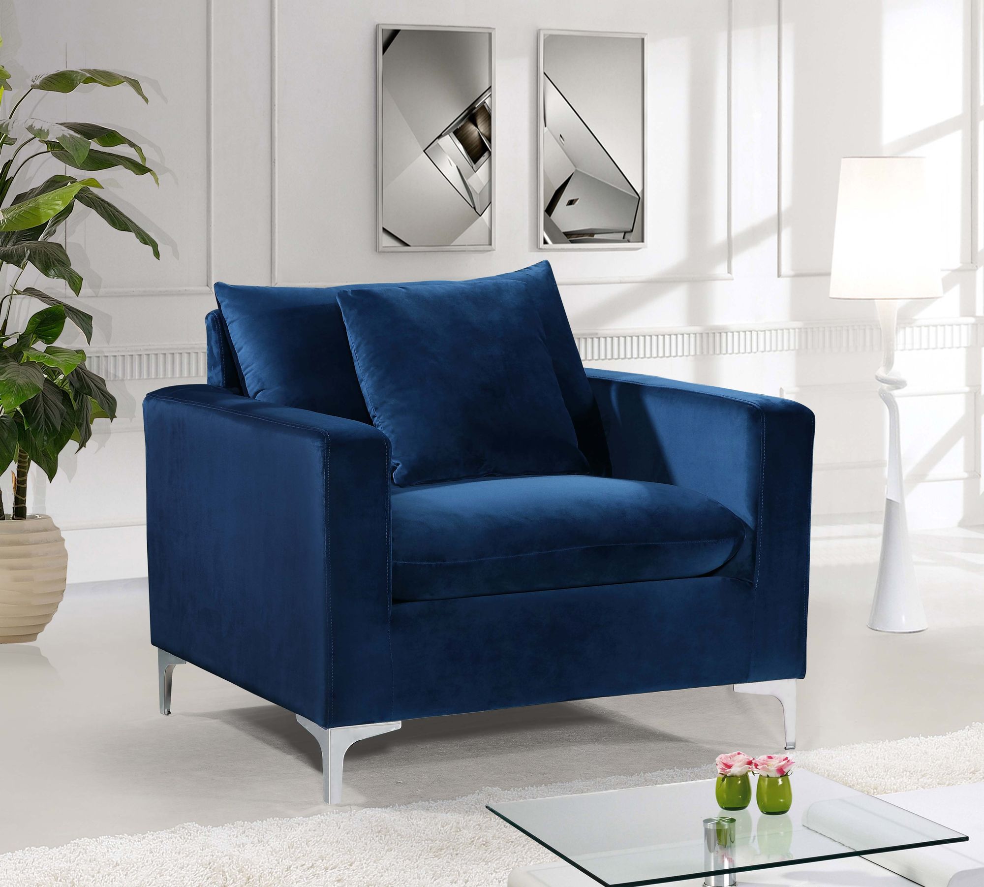 Naomi Velvet Chair