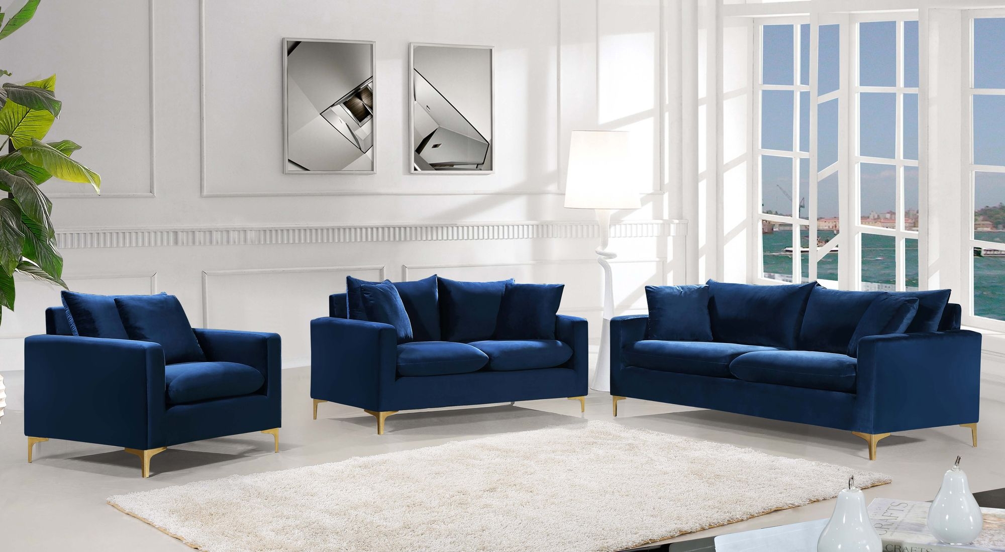 Naomi Velvet Chair