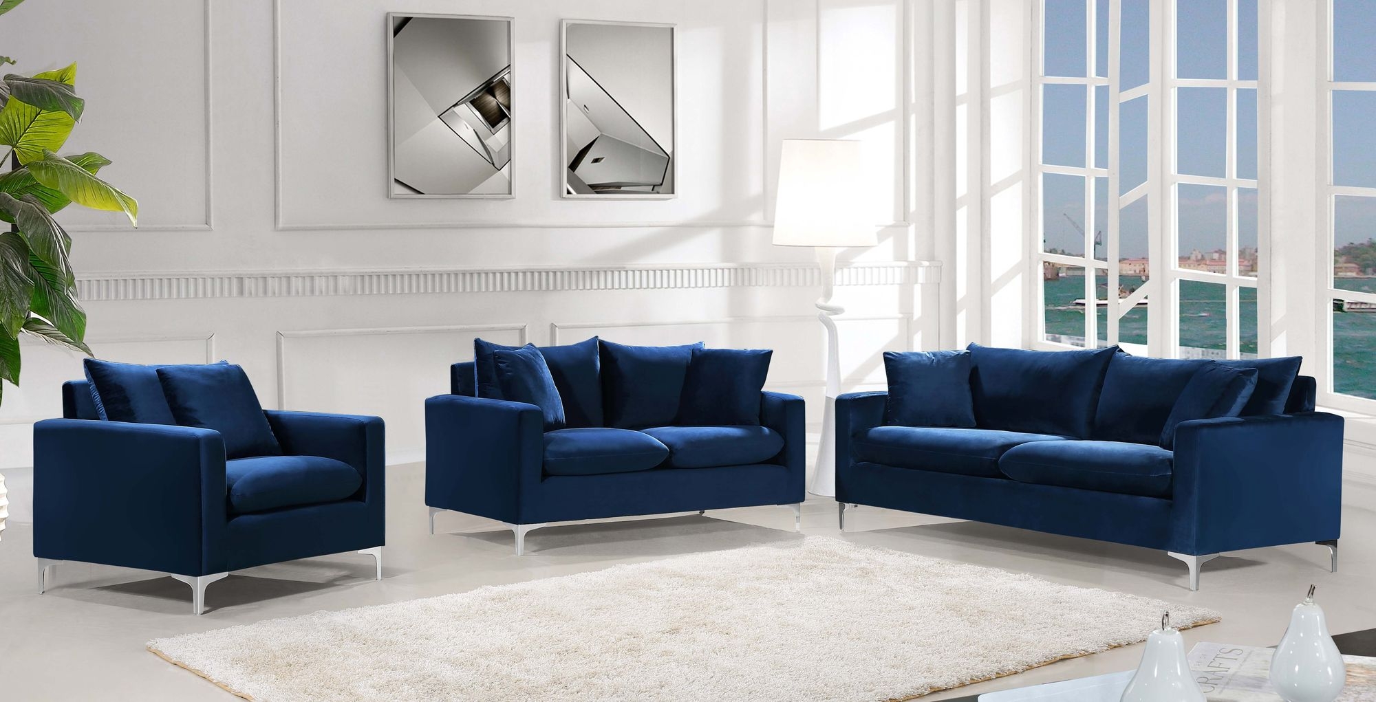 Naomi Velvet Chair