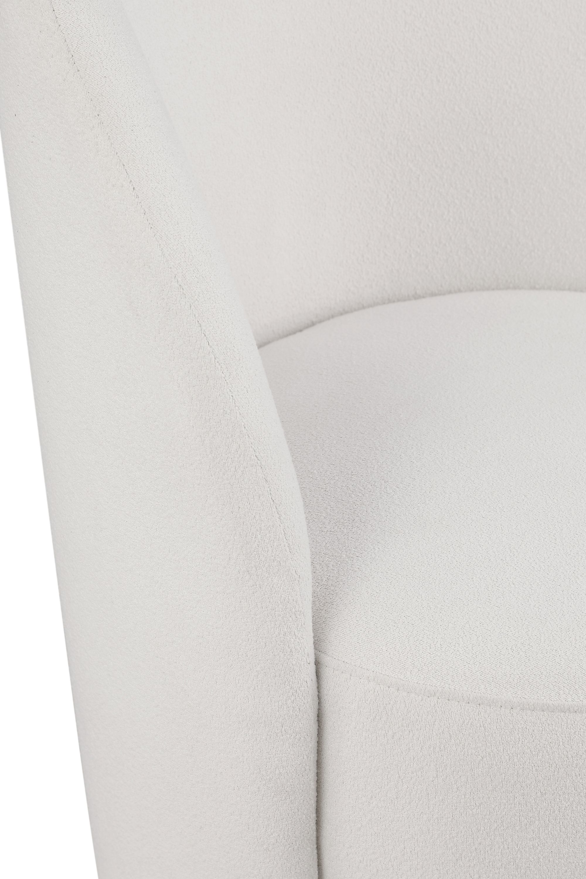 Hautely Boucle Fabric Accent Chair