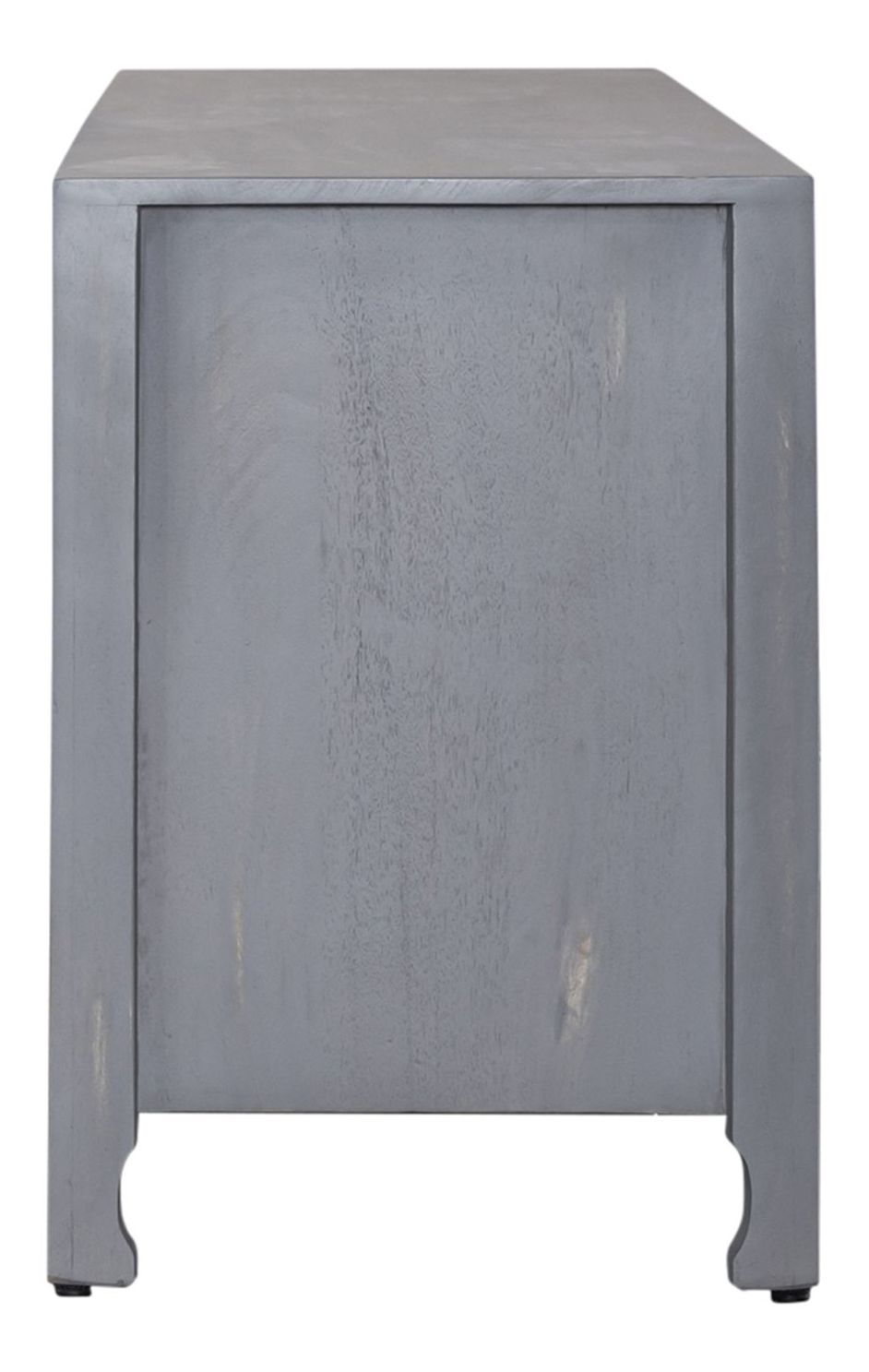 Marisol Wood 65-Inch Accent TV Stand w/3 Doors