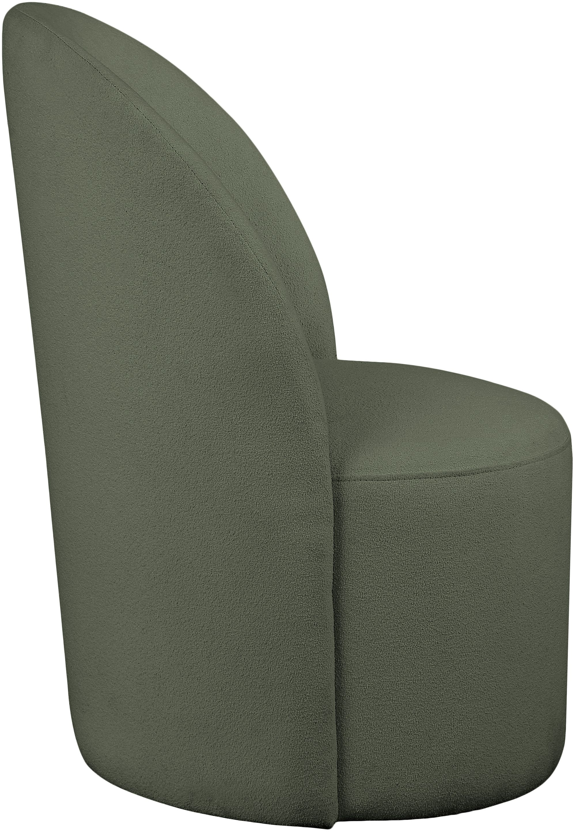 Hautely Boucle Fabric Accent Chair