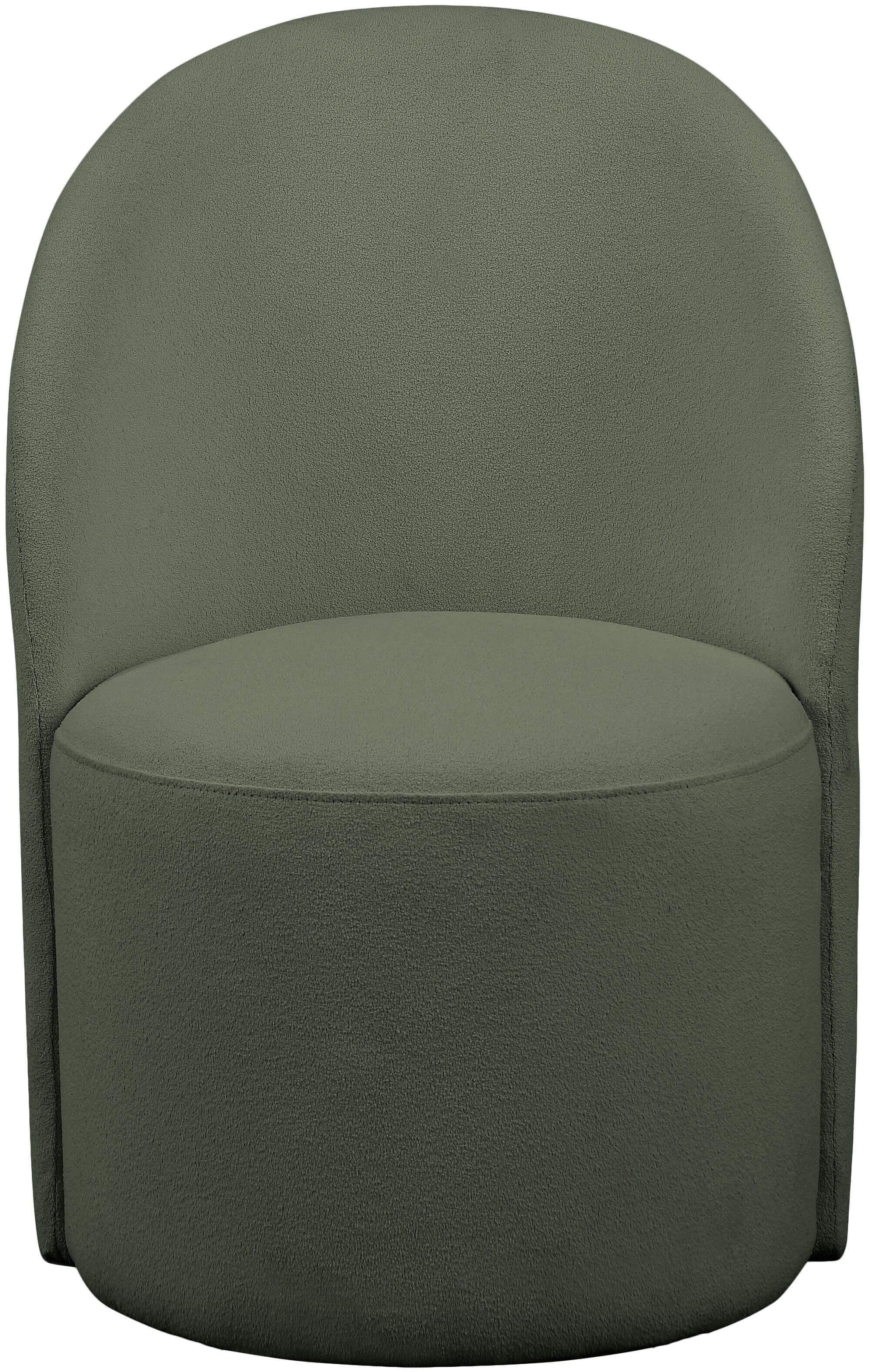 Hautely Boucle Fabric Accent Chair