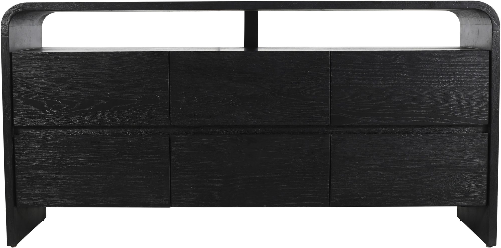 Cresthill 6-Drawer Wood Dresser