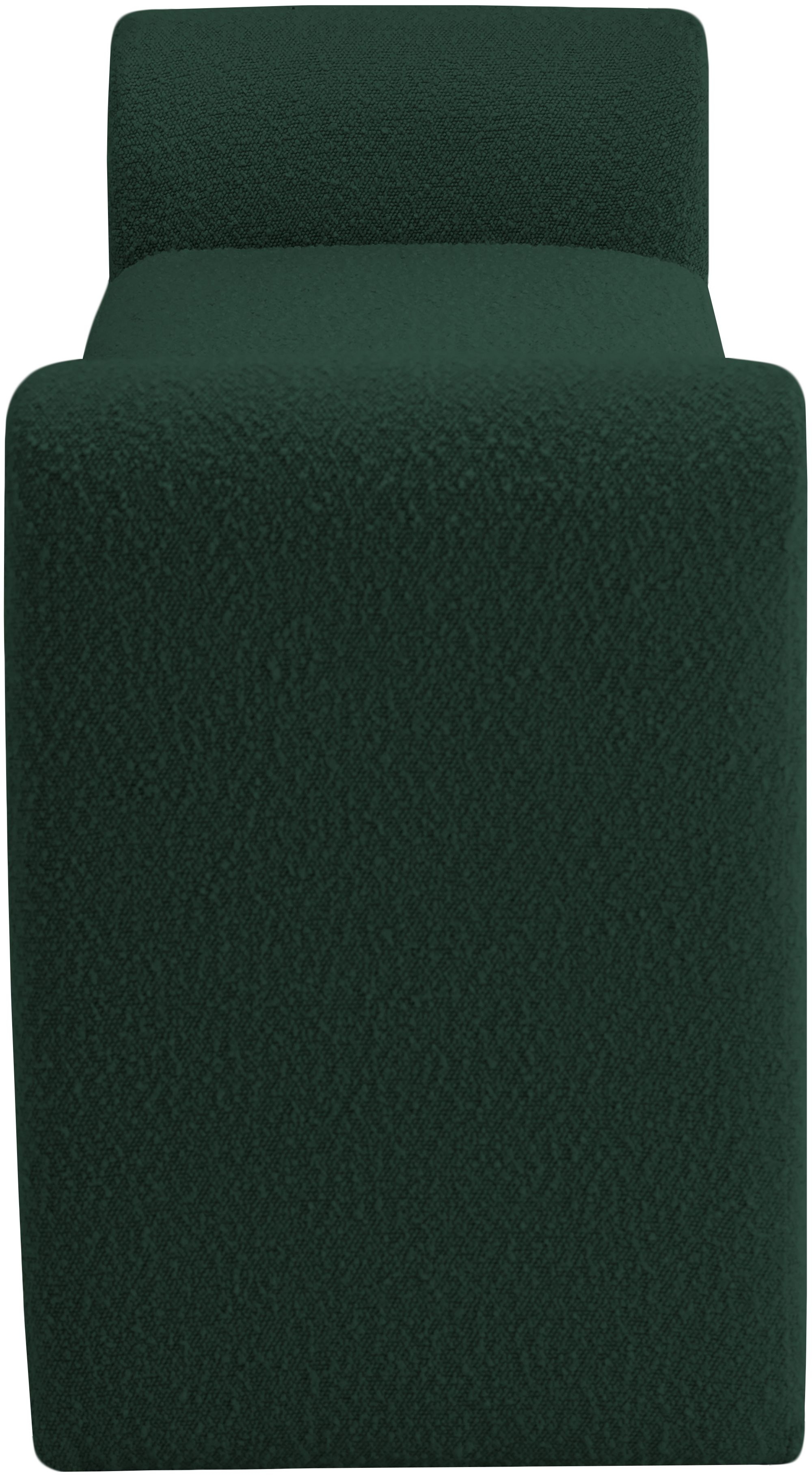 Stylus 51" Boucle Fabric Bench