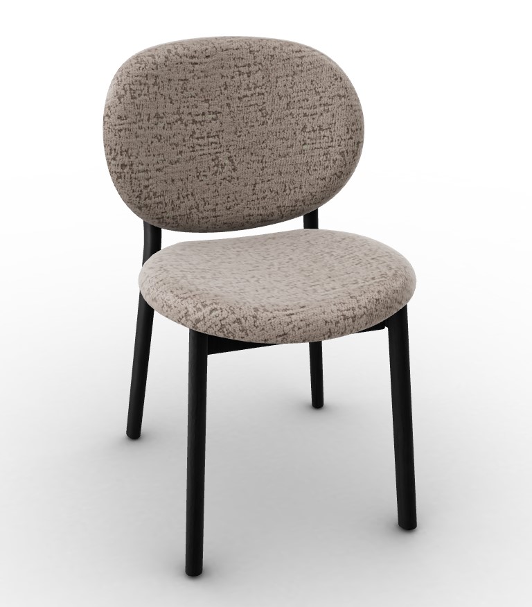 Ines Upholstery/Wood Dining Chair