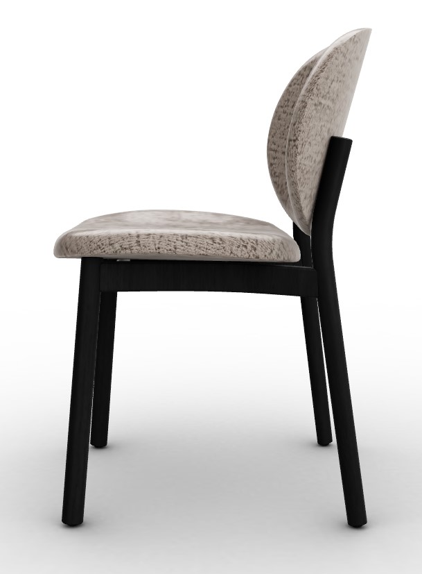 Ines Upholstery/Wood Dining Chair