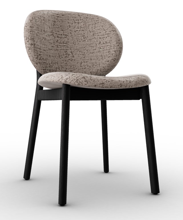 Ines Upholstery/Wood Dining Chair