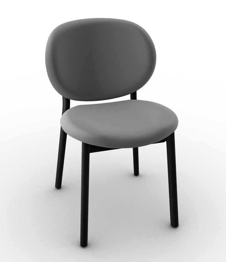 Ines Upholstery/Wood Dining Chair