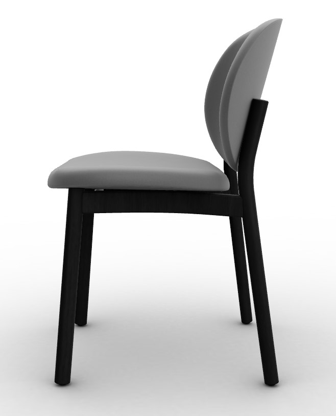 Ines Upholstery/Wood Dining Chair