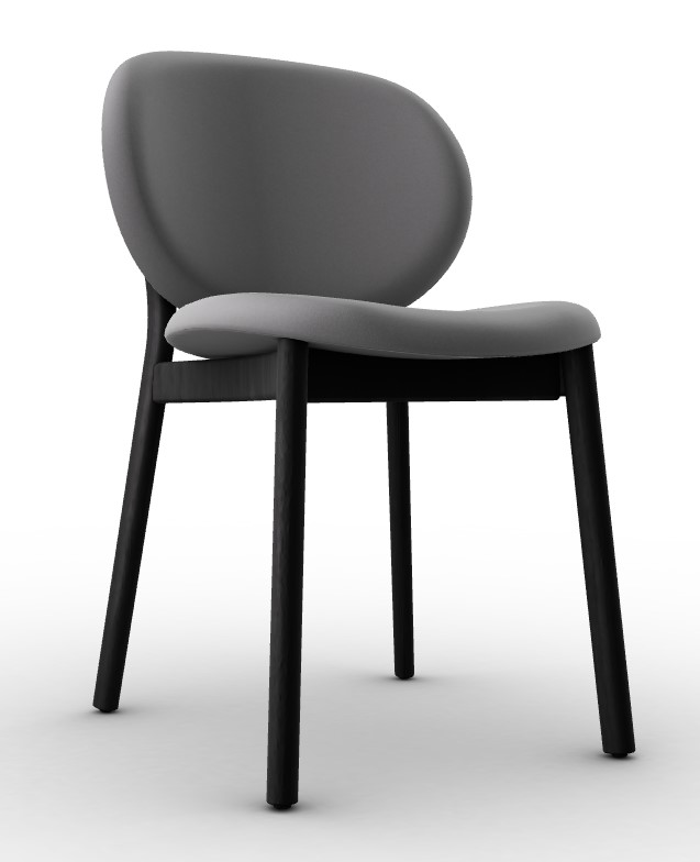 Ines Upholstery/Wood Dining Chair