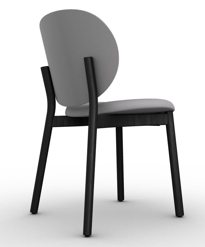 Ines Upholstery/Wood Dining Chair
