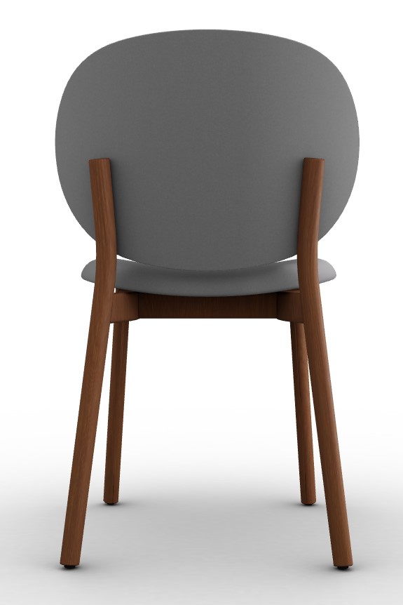 Ines Upholstery/Wood Dining Chair