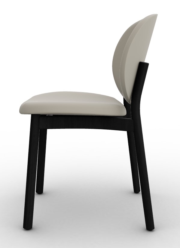 Ines Upholstery/Wood Dining Chair
