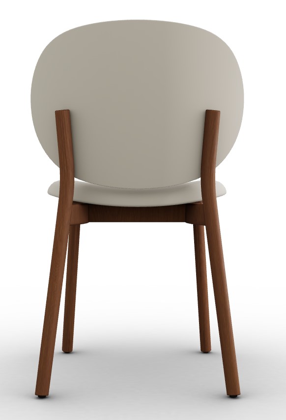 Ines Upholstery/Wood Dining Chair