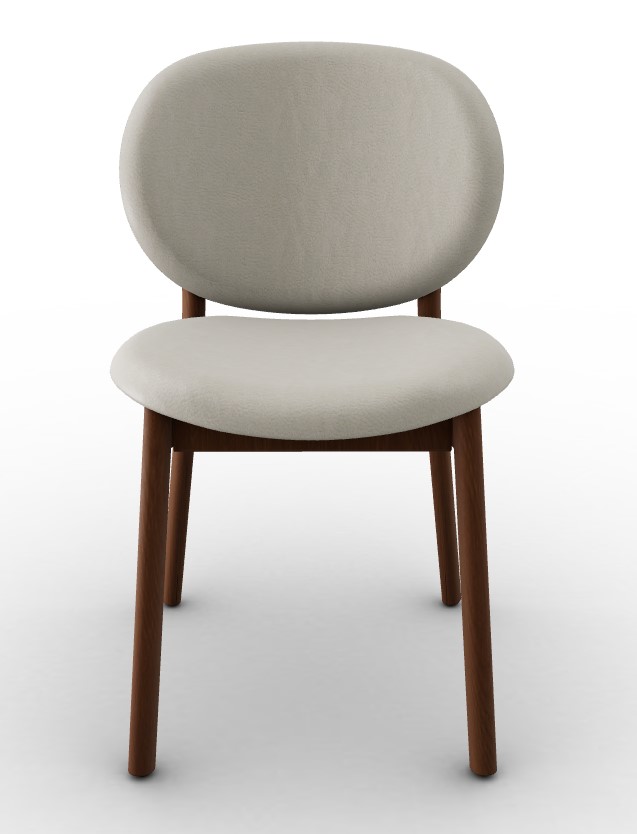 Ines Upholstery/Wood Dining Chair