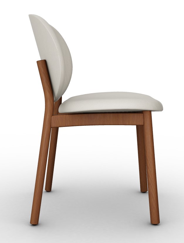 Ines Upholstery/Wood Dining Chair