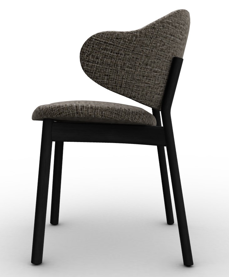 Holly Kalix Fabric/Wood Dining Chair