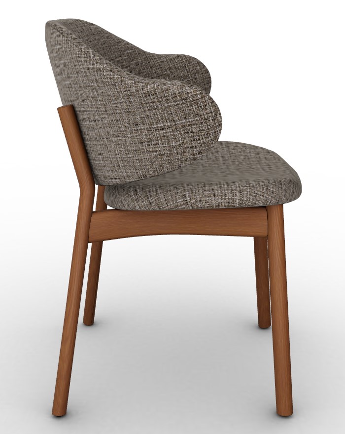 Holly Upholstery/Wood Dining Chair